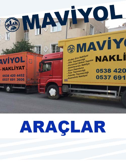 maviyol nakliyat araçları